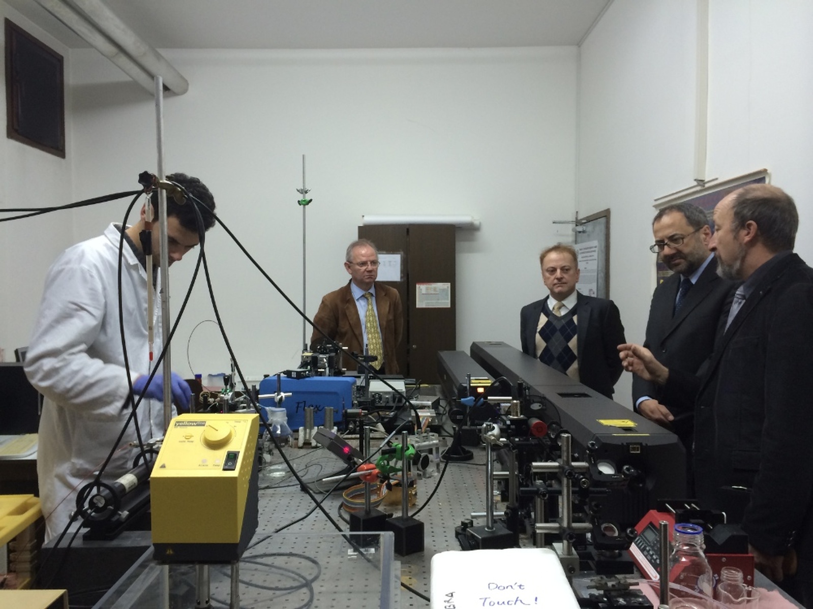 A Visit of the ARRS (Slovenian Research Agency) Director at the University of Nova Gorica