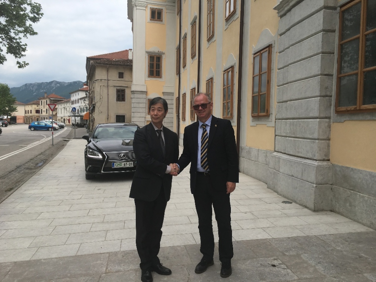 Obisk japonskega veleposlanika na Univerzi v Novi Gorici