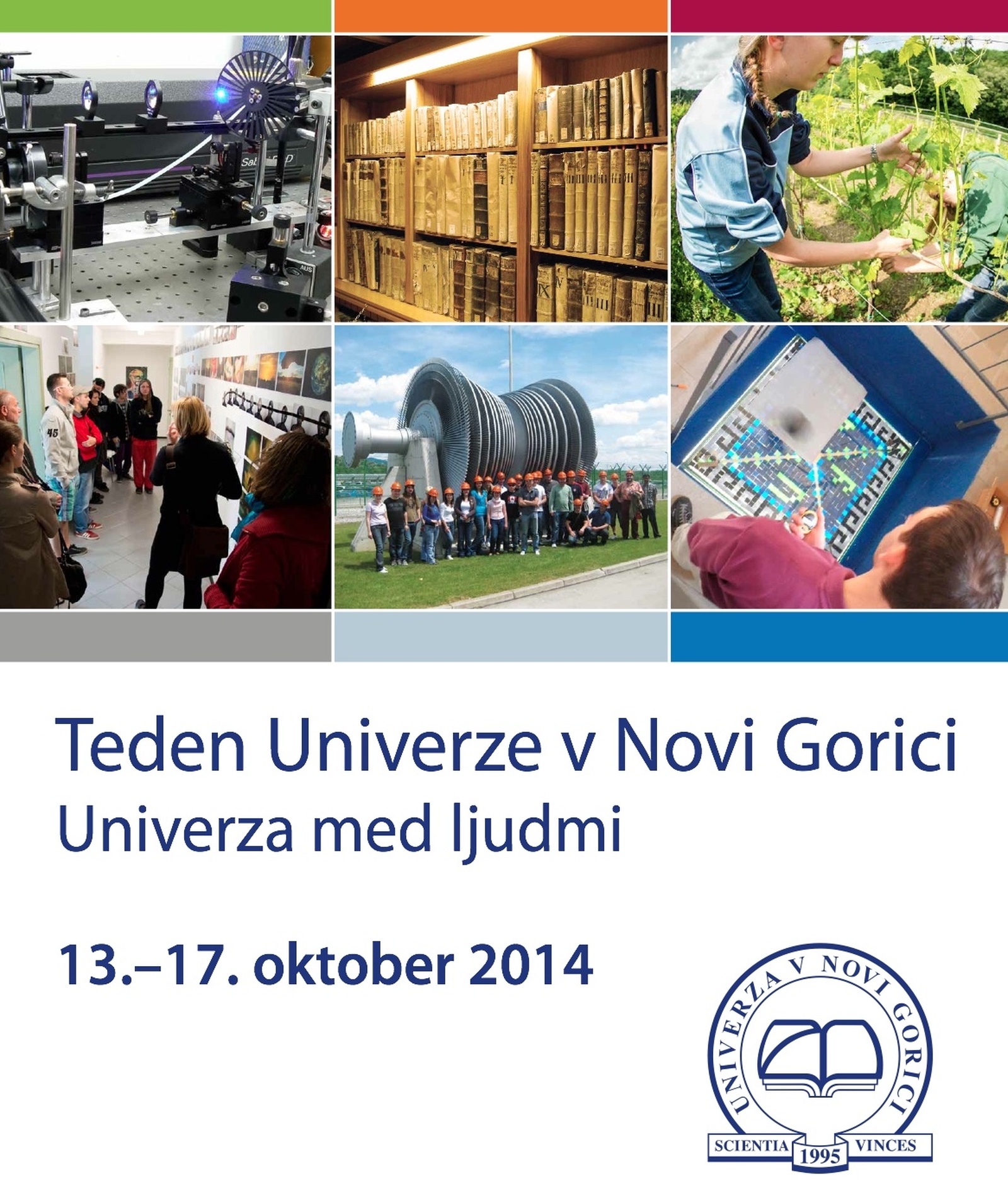 University of Nova Gorica Week and begining of the new Academic year 2013/2014
