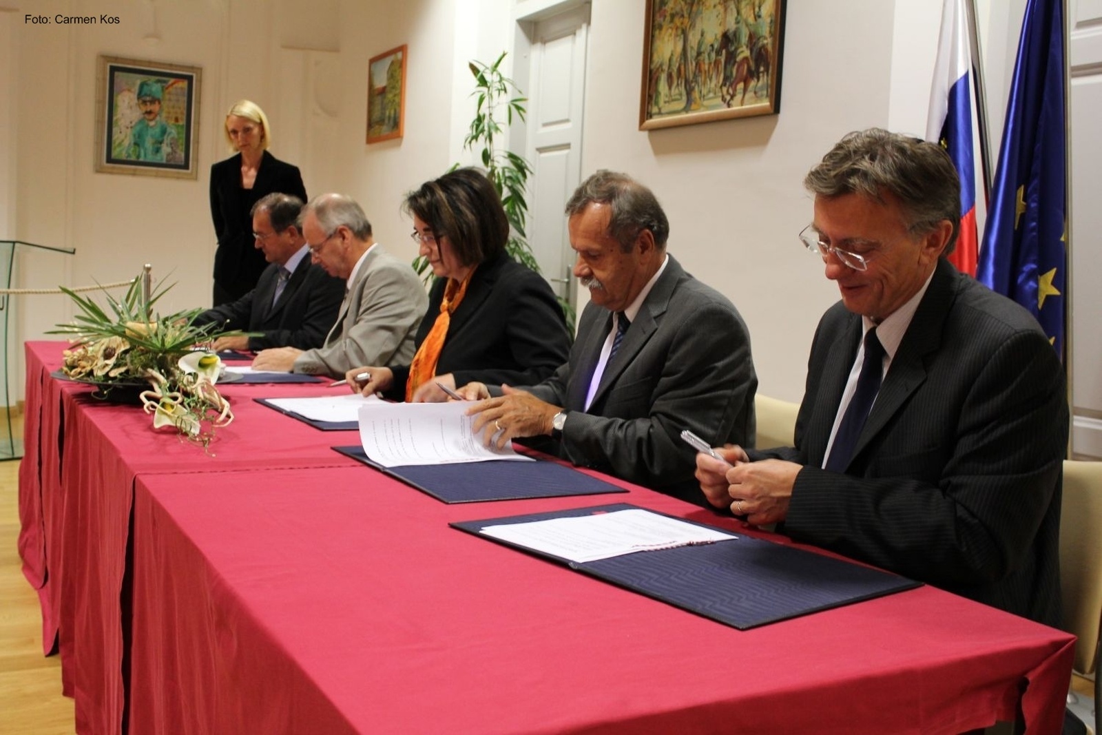 Podpis sporazuma o medsebojnem sodelovanju med slovenskimi univerzami in Ministrstvom za obrambo