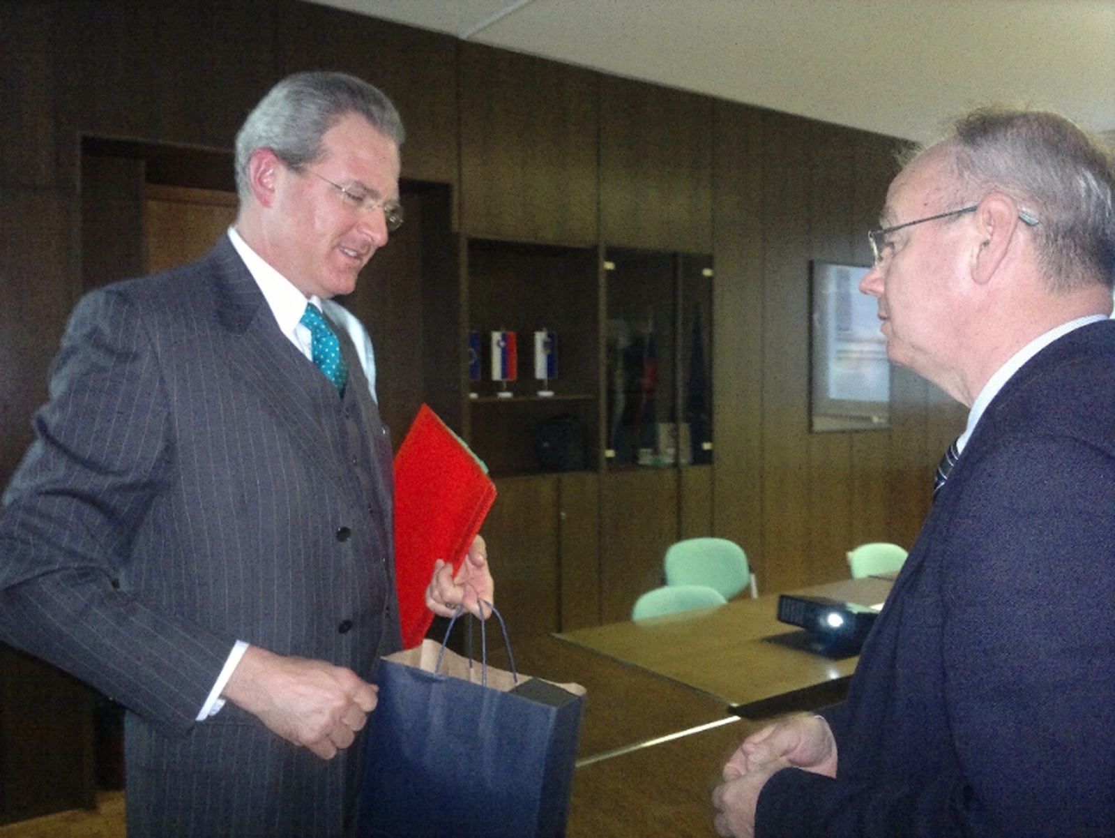 Univerzo v Novi Gorici je obiskal avstrijski veleposlanik