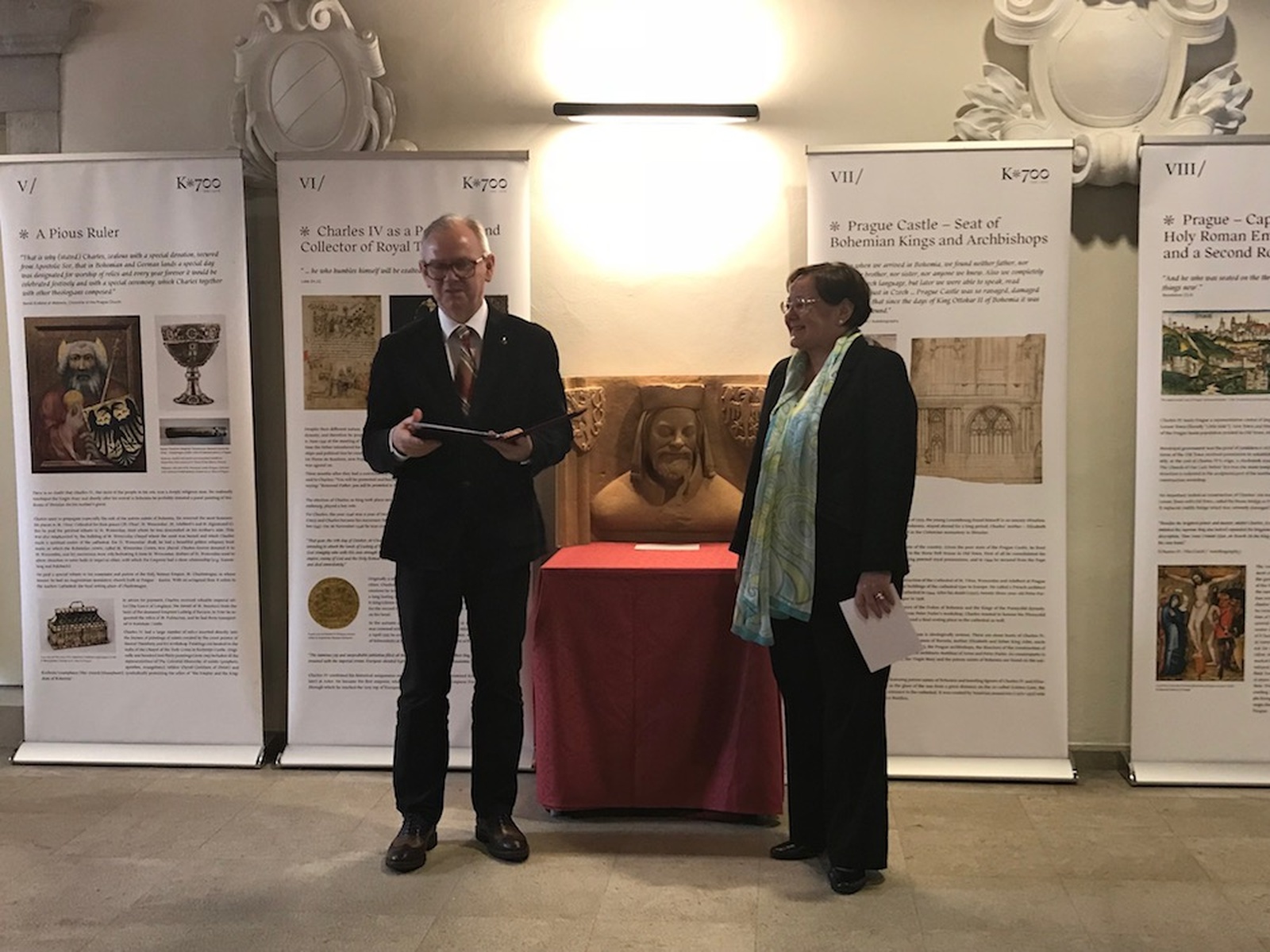 The Opening of the Exhibition “The Emperor on Four Thrones – The Life Path of Karl IV”