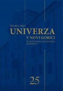 Publication cover: Univerza v Novi Gorici in slovenska akademska skupnost