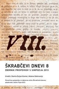 Publication cover: Škrabčevi dnevi 8: zbornik prispevkov s simpozija 2013