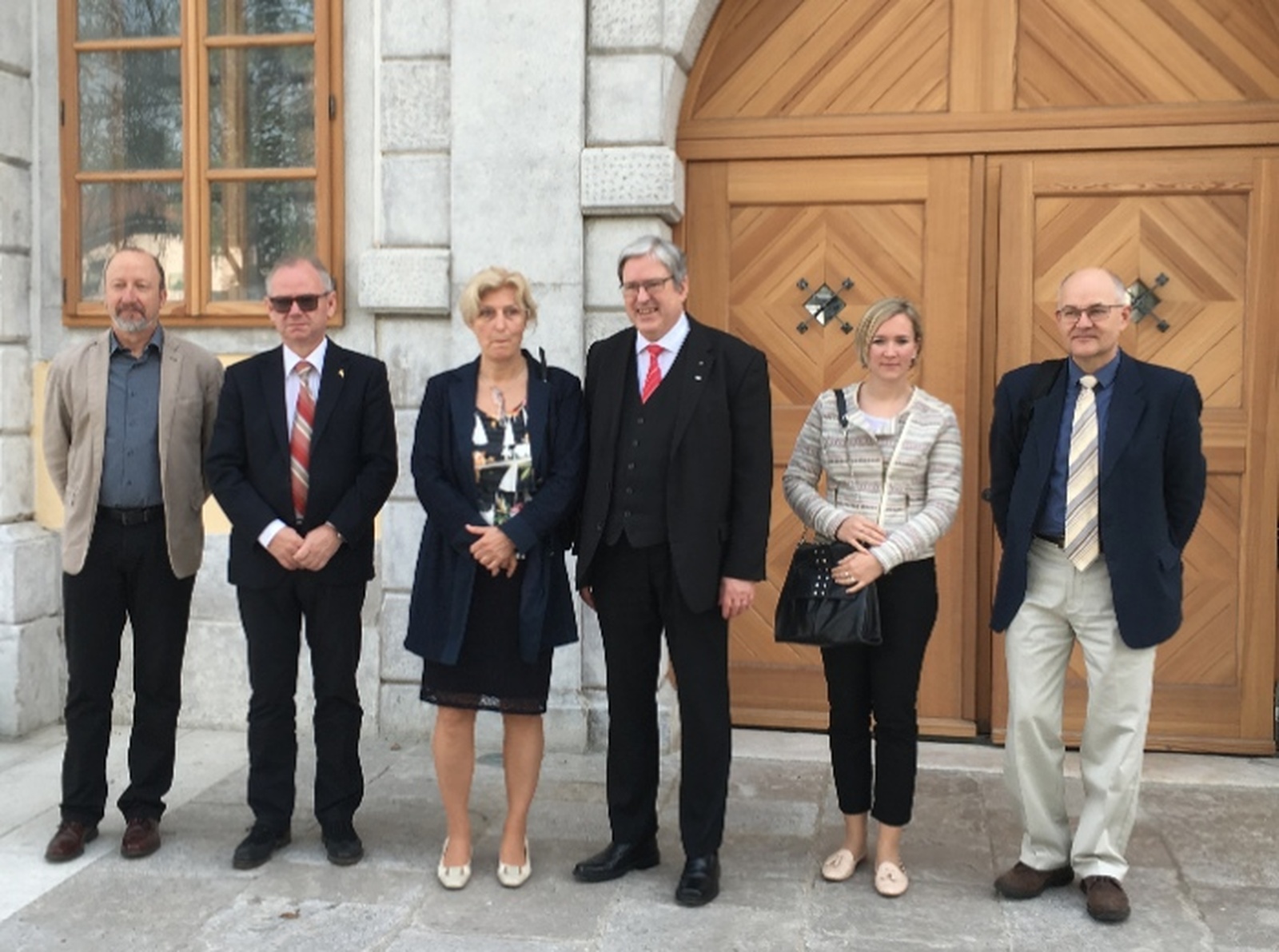 The Visit of the President of the Brandenburg University of Technology