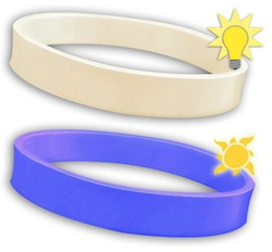 Photochromic Rubber Wristband