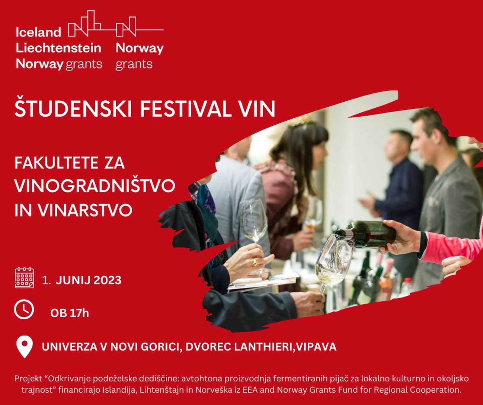 Študentski festival vin Fakultete za vinogradništvo in vinarstvo Univerze v Novi Gorici
