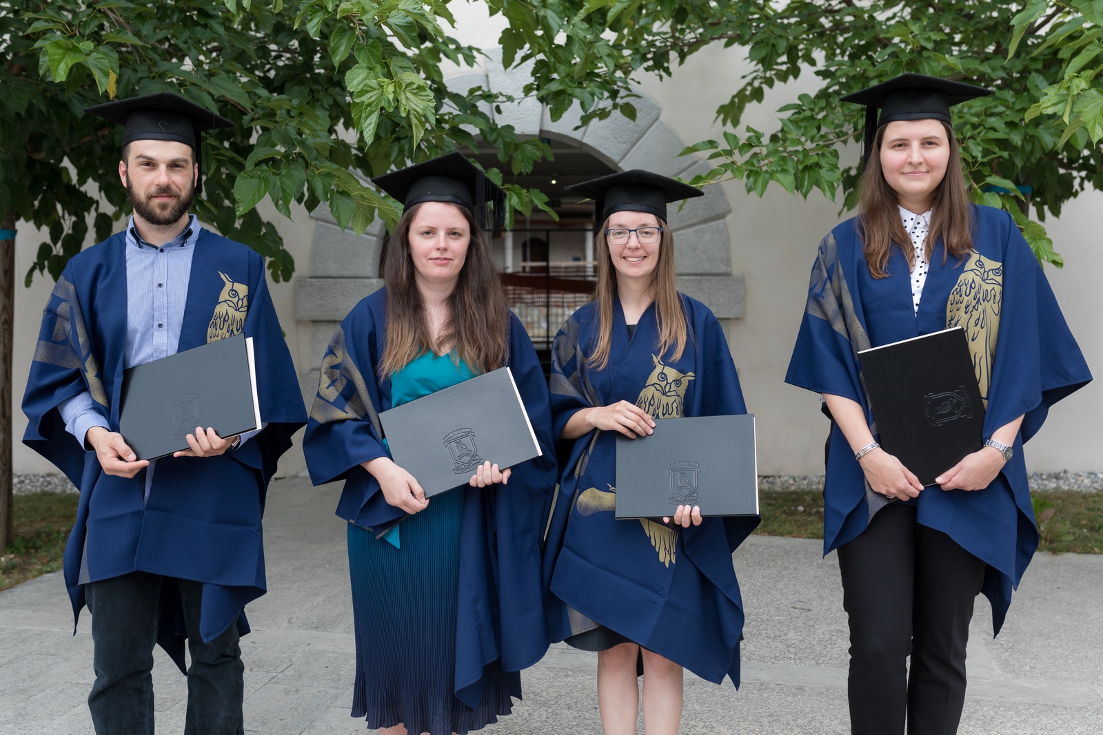 From left to right: Dr. Blaž Kogovšek, Dr. Jelena Topić Božič, Dr. Nataša Henig Miščič and Dr. Katja Bučar Bricman. Photo: Miha Godec