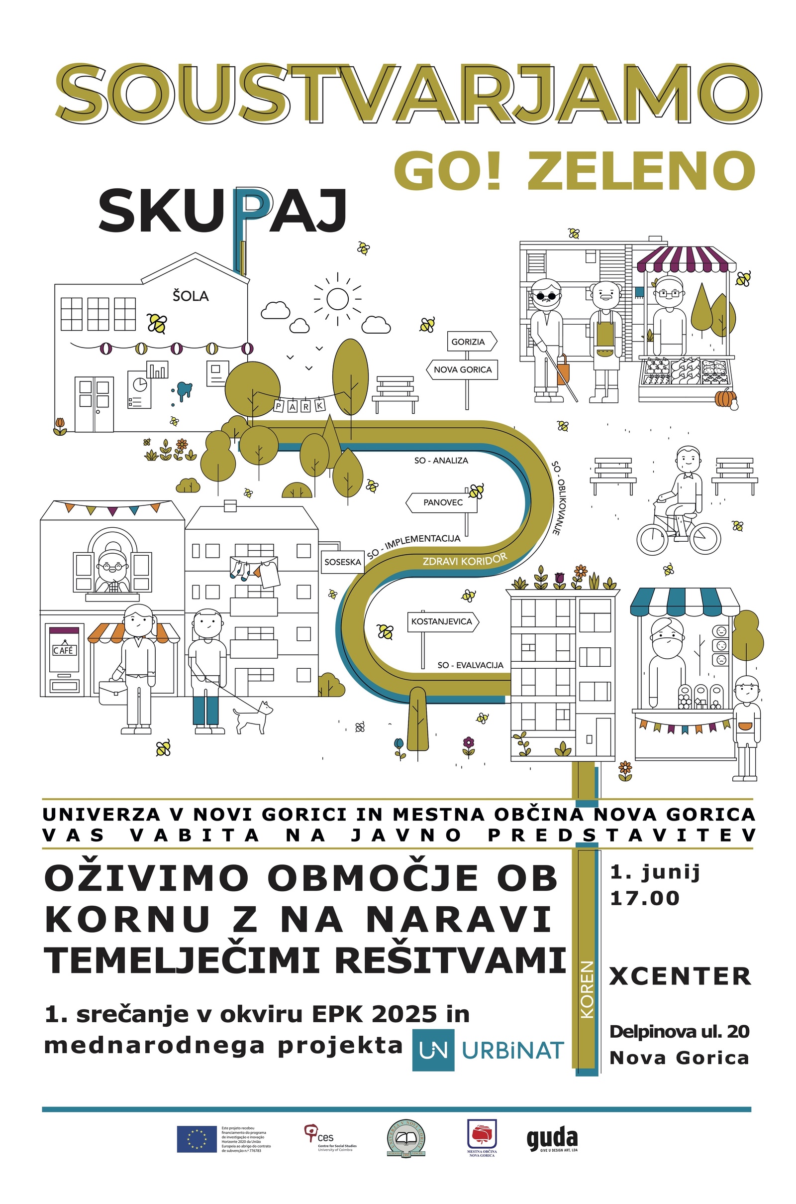Javna predstavitev SOUSTVARJAMO SKUPAJ GO! ZELENO