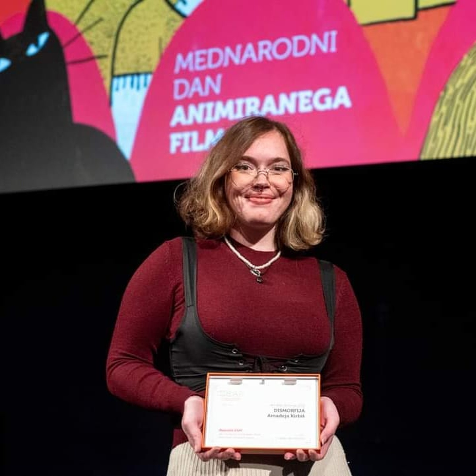 Društvo slovenskega animiranega filma nagradilo diplomantko Akademije umetnosti