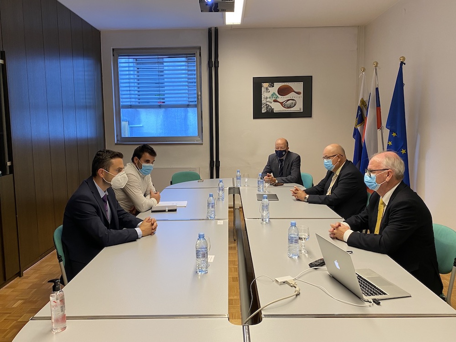 Visit of the Minister of Defence, Mag. Tonin, to the University of Nova Gorica