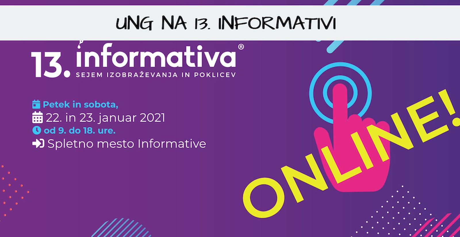 Univerza v Novi Gorici se bo predstavila na sejmu izobraževanja in poklicev