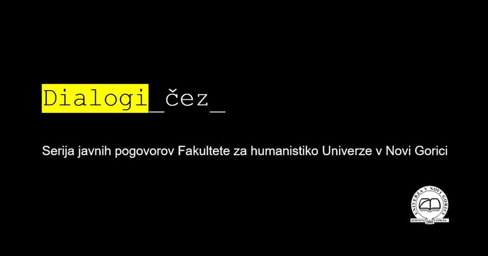 Javni pogovor Slovenščina v ali izven znanosti