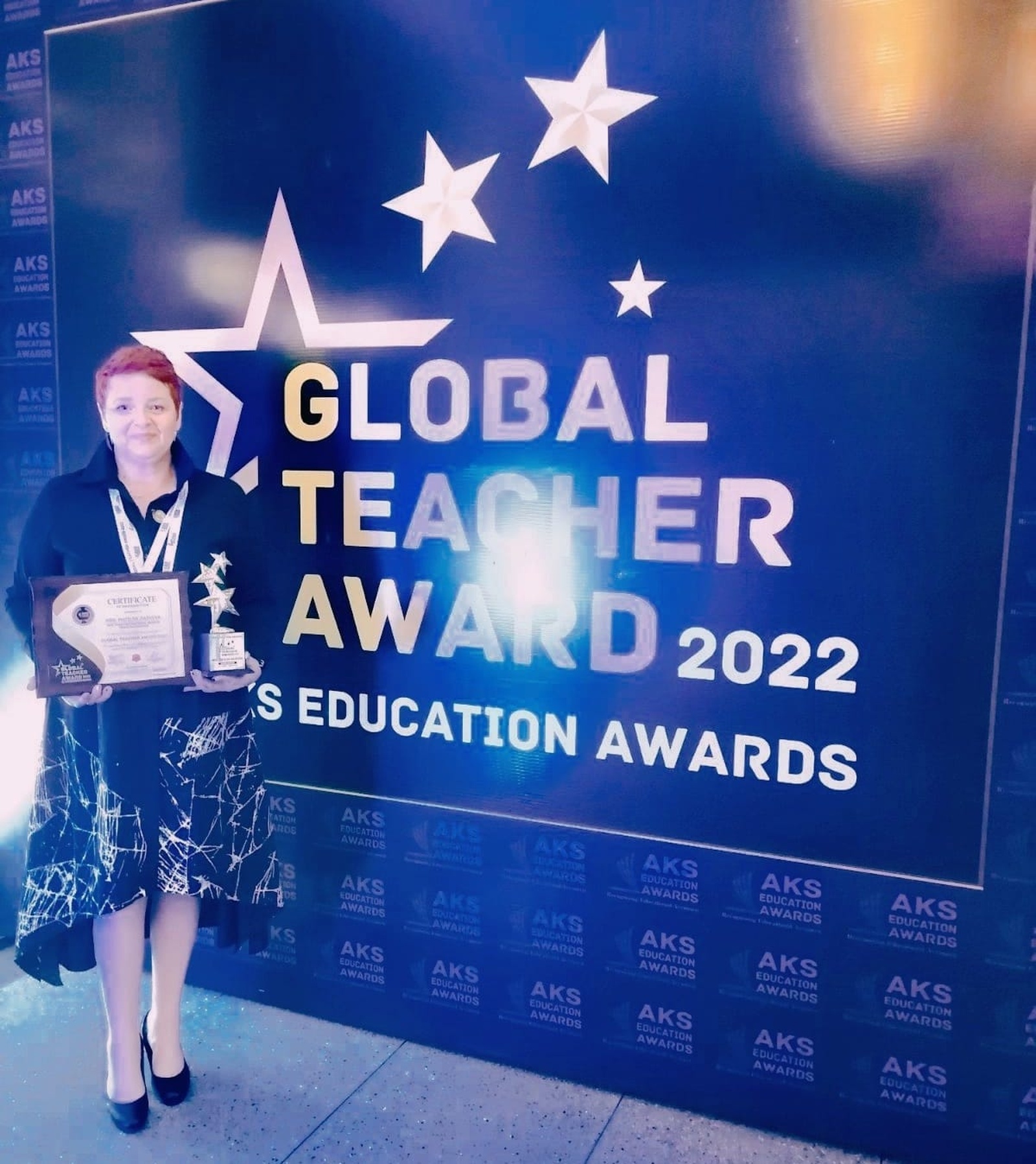 Študentka Matilda Bajkova prejemnica nagrade Global Teacher Award 2022